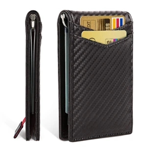 Slim Wallets For Men Rfid Money Clip