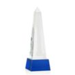 Master Obelisk on Base - Blue | https://www.bestnamebadges.com