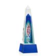 Master Obelisk VividPrint™ Award on Base - Blue | https://www.bestnamebadges.com