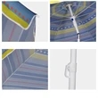 2 In 1 Portable Sun Shade & Beach Umbrellas For Sand | https://www.bestnamebadges.com