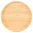 Round Bamboo Serving Tray | https://www.bestnamebadges.com