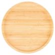 Round Bamboo Serving Tray | https://www.bestnamebadges.com