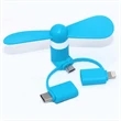 3 In 1 Usb Mini Fan | https://www.bestnamebadges.com