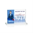 Composite Horizontal VividPrint™ Award - Blue | https://www.bestnamebadges.com