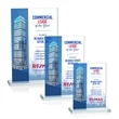 Composite Vertical VividPrint™ Award - Blue | https://www.bestnamebadges.com