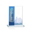 Composite Vertical VividPrint™ Award - Blue | https://www.bestnamebadges.com