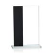 Composite Vertical Award - Black | https://www.bestnamebadges.com