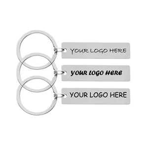 Stainless Steel Engraved Key Tag