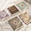 Full Color Printed Flannelette Tassel Coaster | https://www.bestnamebadges.com