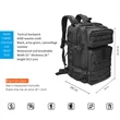 Military Tactical Backpack Large Capacity | https://www.bestnamebadges.com