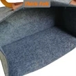 Felt Tote Bag | https://www.bestnamebadges.com