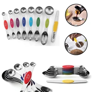 Stainless Steel Magnetic Measuring Spoons Set