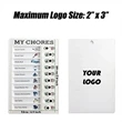 Portable Plastic Memo Board | https://www.bestnamebadges.com