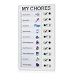 Portable Plastic Memo Board | https://www.bestnamebadges.com