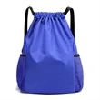 Drawstring Backpack with Mesh Pockets | https://www.bestnamebadges.com