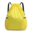 Drawstring Backpack with Mesh Pockets | https://www.bestnamebadges.com