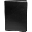Smooth Surface Leather Portfolio with Pen Loop & File pocket | https://www.bestnamebadges.com