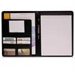 Smooth Surface Leather Portfolio with Pen Loop & File pocket | https://www.bestnamebadges.com