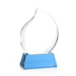Preswick Flame Award on Base | https://www.bestnamebadges.com