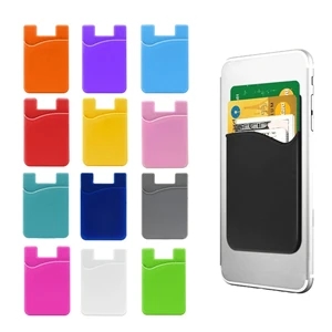 Silicone Cell Phone Wallet With Pocket
