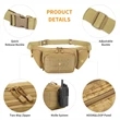 Tactical Fanny Pack | https://www.bestnamebadges.com