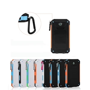 Waterproof Solar Power Bank - 10,000Mah