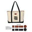 Liberty Bags Large Boater Tote | https://www.bestnamebadges.com
