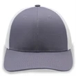 6 Panel Stretch Fit Trucker Cap | https://www.bestnamebadges.com