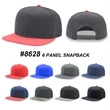 Baseball Team Cap 6 Panel Flat Bill Snapback | https://www.bestnamebadges.com