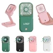 Portable Folding Rechargeable Fan | https://www.bestnamebadges.com