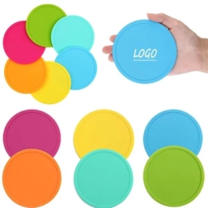 Round Silicone Non-Slip Coaster