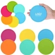 Round Silicone Non-Slip Coaster | https://www.bestnamebadges.com
