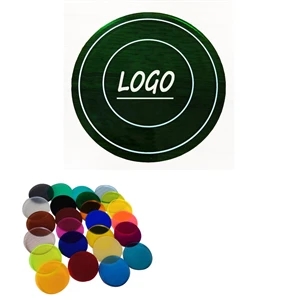 Acrylic Translucent Drink Coaster