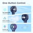 Portable Handheld Misting Fan With 7 Colorful Nightlight | https://www.bestnamebadges.com