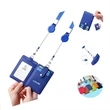 Work Badge Card Cover With Retractable Lanyard | https://www.bestnamebadges.com