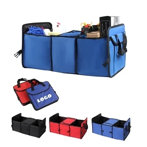 Trunk Organizer with Premium Insulation Cooler Bag