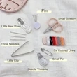 Mini Folding Sewing Box | https://www.bestnamebadges.com