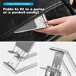 Foldable Phone Holder For Desk | https://www.bestnamebadges.com
