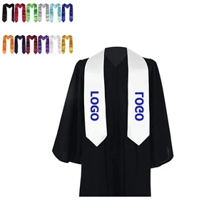 Classic Graduation Stoles Unisex Adult 72" / 60" Long
