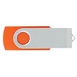 Custom Swivel USB Flash Drive | https://www.bestnamebadges.com