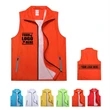 Neutral Work Vest With Mesh Inside | https://www.bestnamebadges.com
