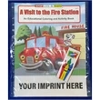 A Visit to the Fire Station Coloring Activity Book Fun Pack | https://www.bestnamebadges.com