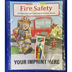 Fire Safety Coloring Book Fun Pack