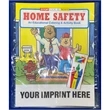 Home Safety Coloring and Activity Book Fun Pack | https://www.bestnamebadges.com