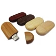 Wooden USB Flash Drive with Magnetic Cap | https://www.bestnamebadges.com