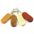 Wooden USB Flash Drive with Magnetic Cap | https://www.bestnamebadges.com