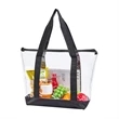 Liberty Bags Large Clear Tote | https://www.bestnamebadges.com