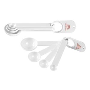 Set Of Four Measuring Spoons | https://www.bestnamebadges.com