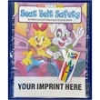 Seat Belt Safety Coloring Book Fun Pack | https://www.bestnamebadges.com