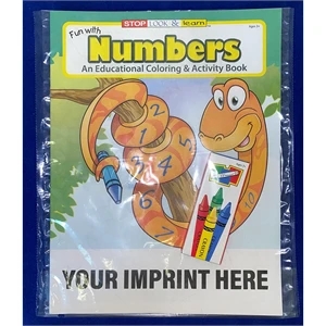 Fun With Numbers Coloring Book Fun-Pack